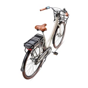 Telefunken City E-Bike, 28 Zoll, mit Frontmotor, 7-Gang Nabenschaltung und Gepäckträger-Akku.