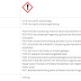 Gefahrenhinweise: Reizend. Verursacht Hautreizungen und schwere Augenreizung. Sicherheitsmaßnahmen beachten!