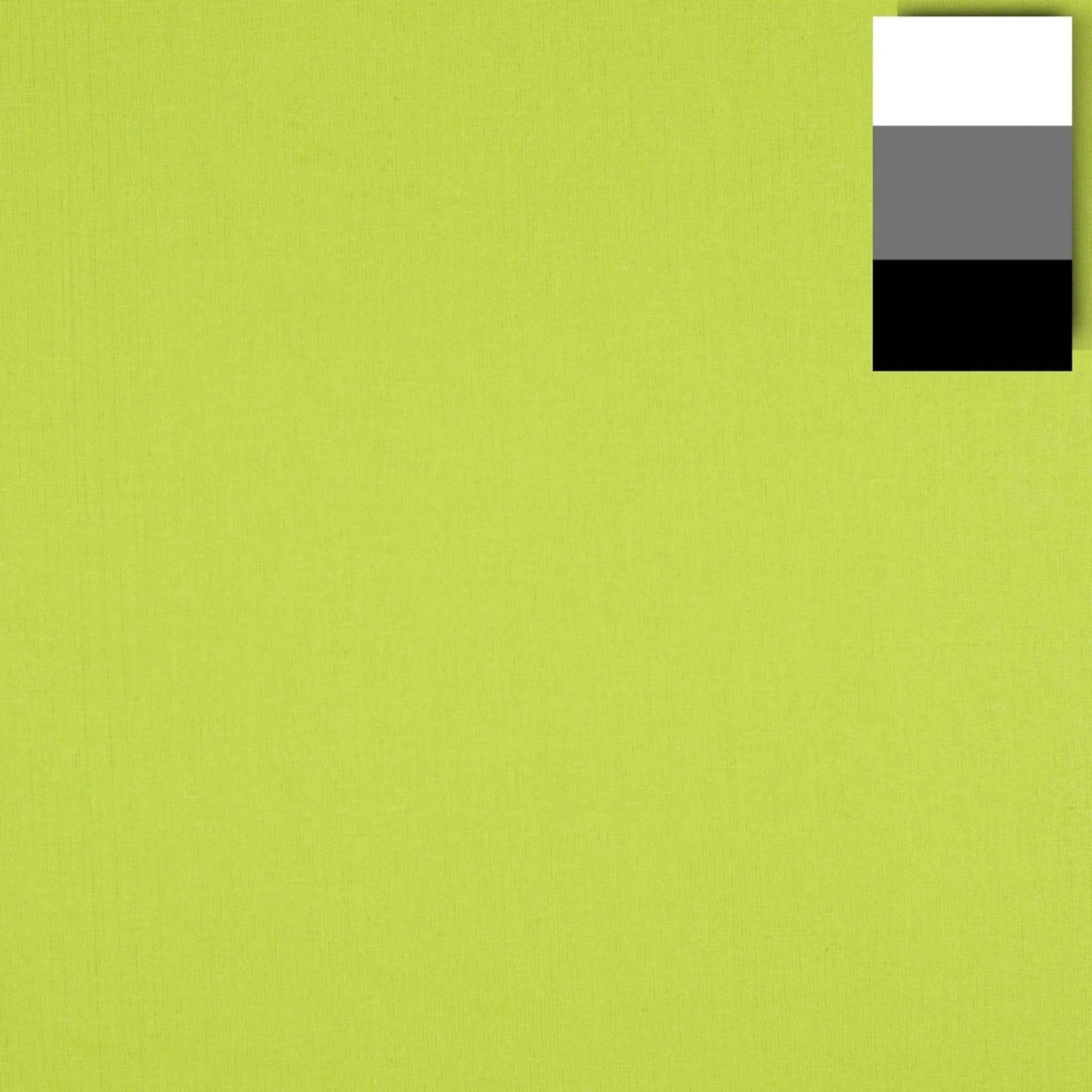 Walimex Stoffhintergrund Limone 2,85X6M 140G/M² Baumwolle Foto Hintergrund