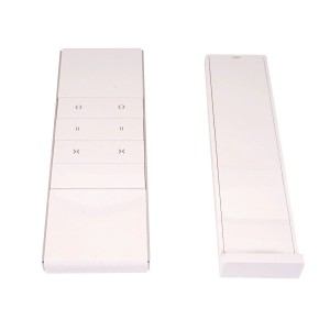 Fernbedienung für MCW Kassetten-Markise, weiß, zur Steuerung von Volant und Markise.