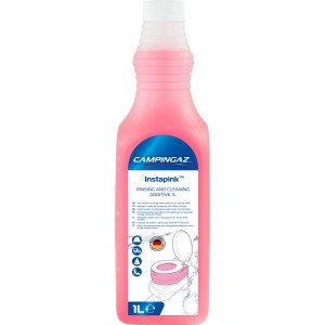 Campingaz Instapink Sanitärzusatz, 1 Liter Flasche für Camping WC Frischwassertank.