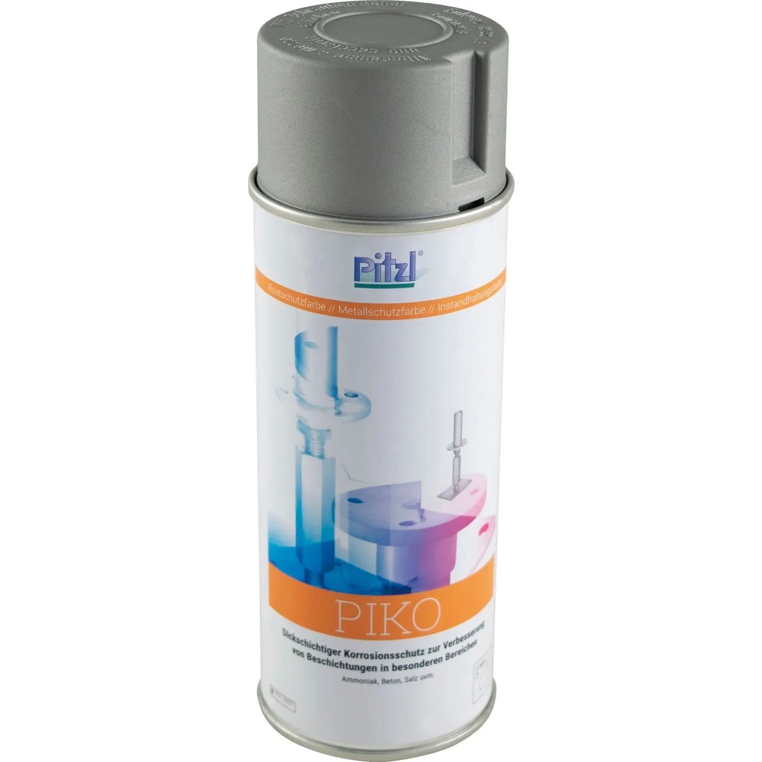 Pitzl Korrosionsschutz Piko 400ml Stahl Grau Ral 9007