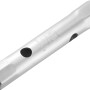 LUX Rohrsteckschlüssel Comfort, 24 mm x 27 mm, verchromter Stahl, für Schrauben und Muttern.