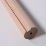 Massiver Buchenholz Handlauf, Ø 52 mm, Länge 2250 mm, für den Innenbereich.