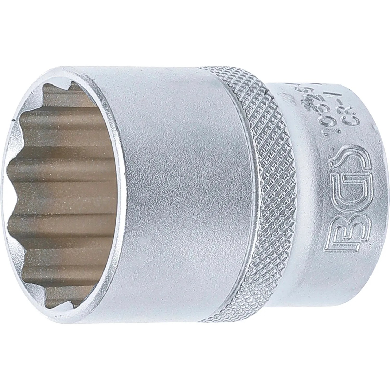 BGS Steckschlüssel Einsatz Zwölfkant Antrieb Innenvierkant 12 5 Mm  1 2 Zoll  SW 26 Mm 10626