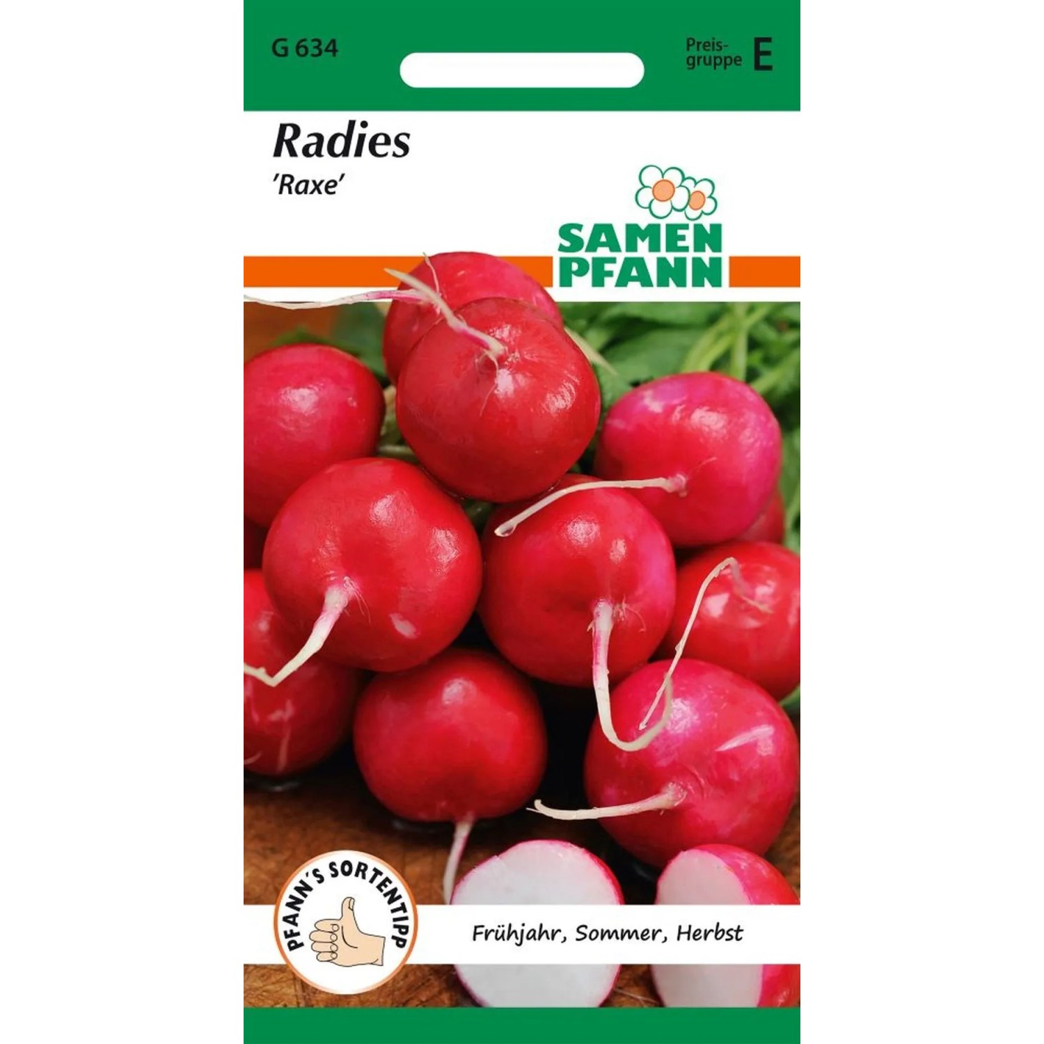 SAMEN PFANN Radies Raxe Kleinpackung günstig online kaufen