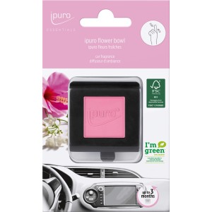 ipuro Autoduft Flower Bowl: Blumiger Lufterfrischer für das Auto.