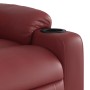vidaXL Relaxsessel mit Aufstehhilfe Weinrot Kunstleder 3206603_11