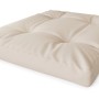 Beiges Knuffelwuff Hundekissen Gatsby Cordura, 65x90cm, gesteppt.