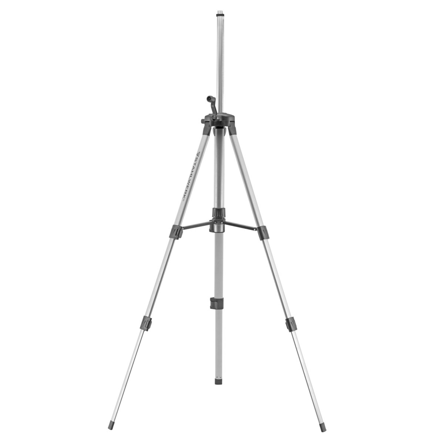 STAHLWERK Universal-Stativ für Kreuzlinienlaser, ausfahrbar bis 280mm, silberfarben.