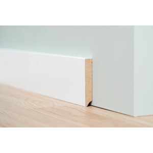 Egger Sockelleiste 10 cm Weiß