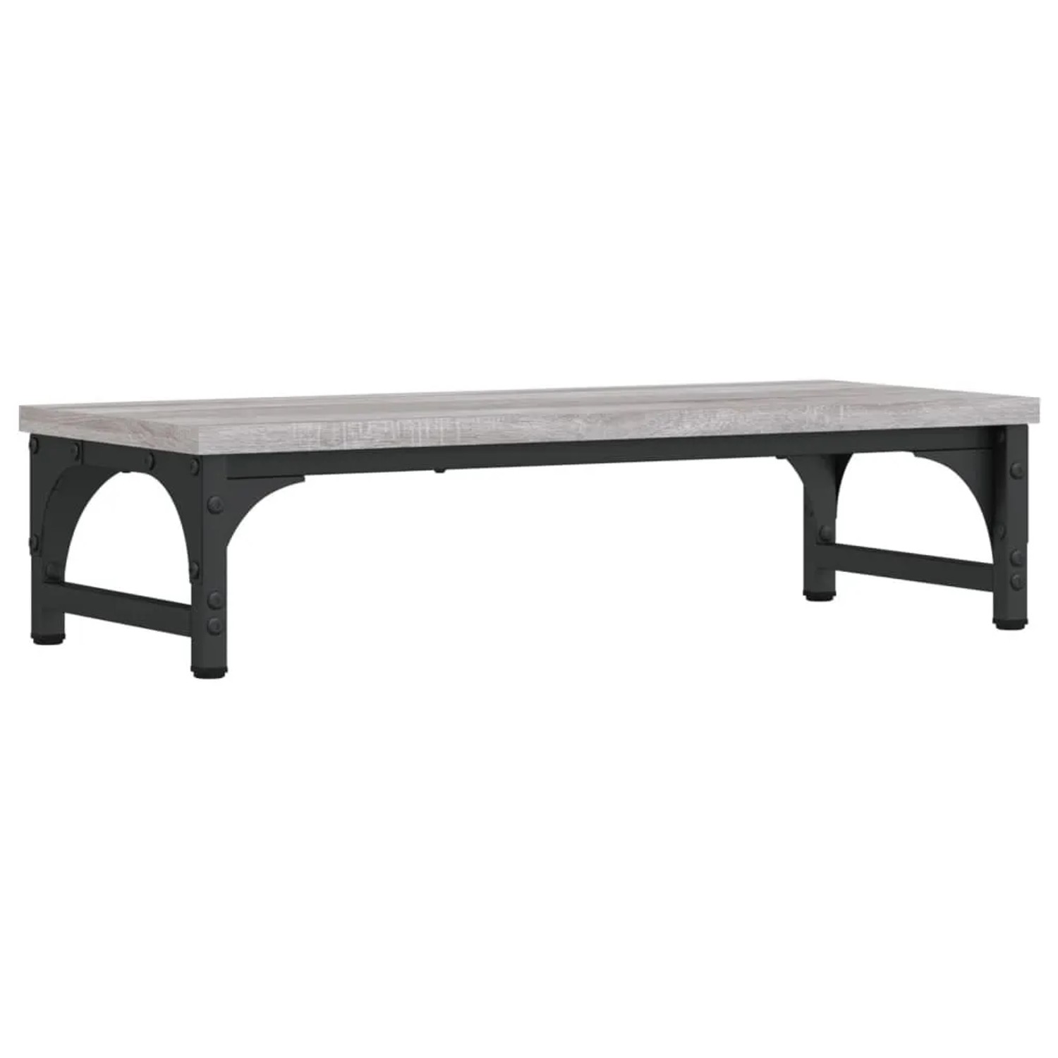vidaXL Monitorständer Grau Sonoma 55x23x14 cm Holzwerkstoff 834003