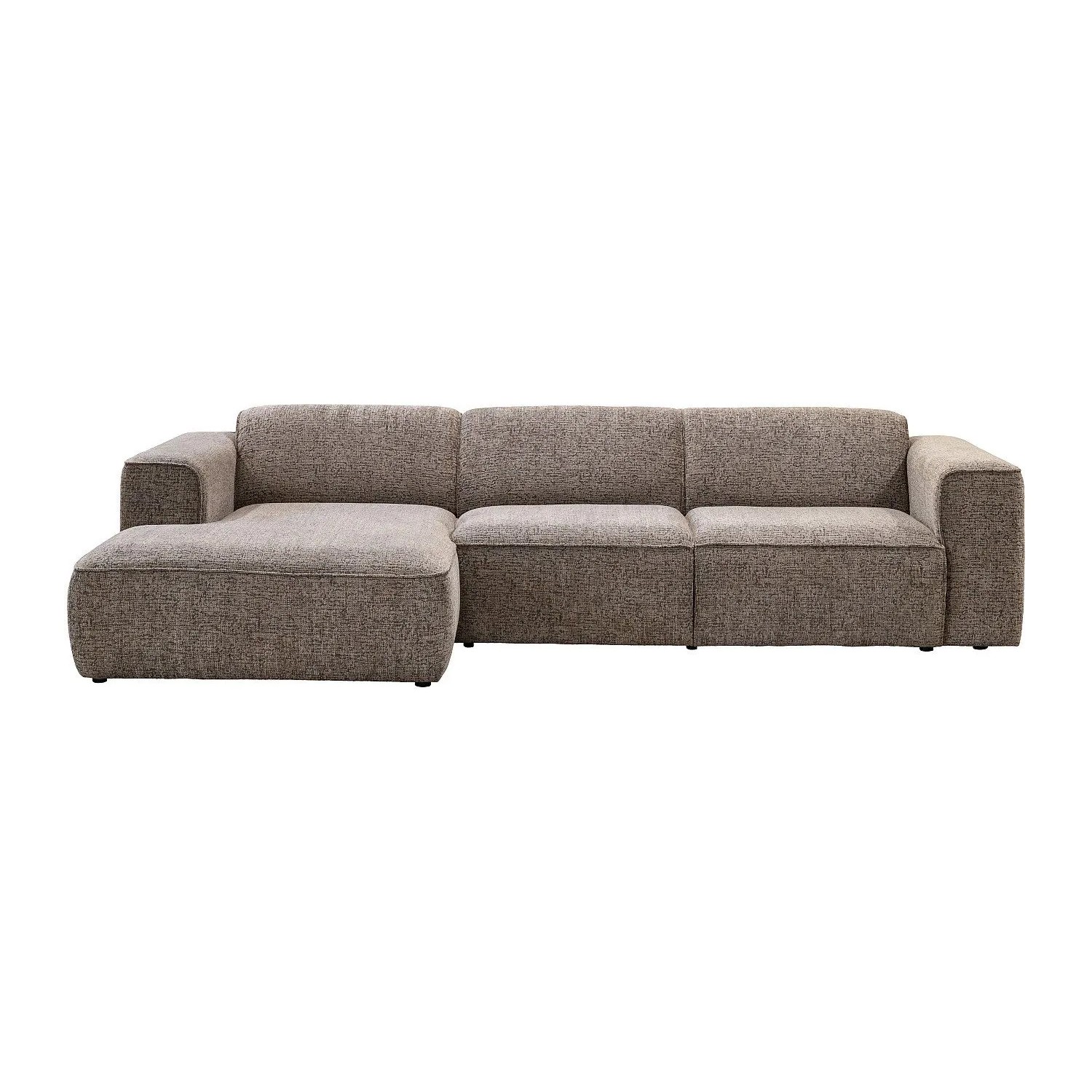 Vente-unique Sofa Ohne Schlafmöglichkeit Tejami Taupe 322 cm