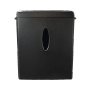 Hama Aktenvernichter Safe X100CD, Schredder in Schwarz mit Sichtfenster.