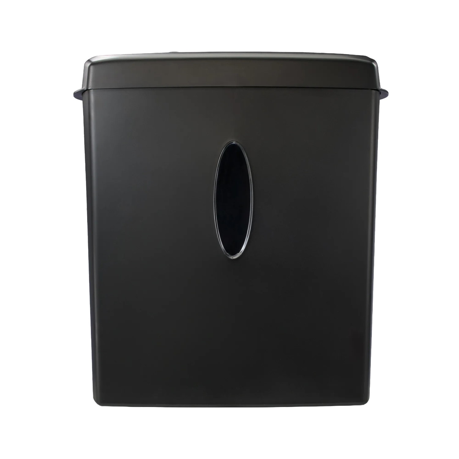 Hama Aktenvernichter Safe X100CD, Schredder in Schwarz mit Sichtfenster.