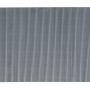 Anthrazitfarbene Kunststoff-Sichtschutzmatte, 90x300 cm, für Balkon und Garten.
