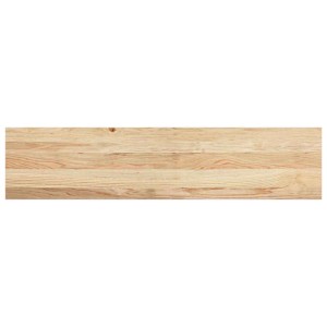 2er Set unbehandelte Treppenstufen aus Eiche, 110x25x2 cm, auch als Fensterbank nutzbar.