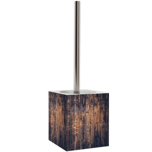 Sanilo WC-Bürste Vintage mit Holz-Optik und Edelstahlgriff für das Badezimmer.