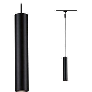 Paulmann Urail Pendel Catalejo, schwarze Schienenleuchte für individuelle Beleuchtung.