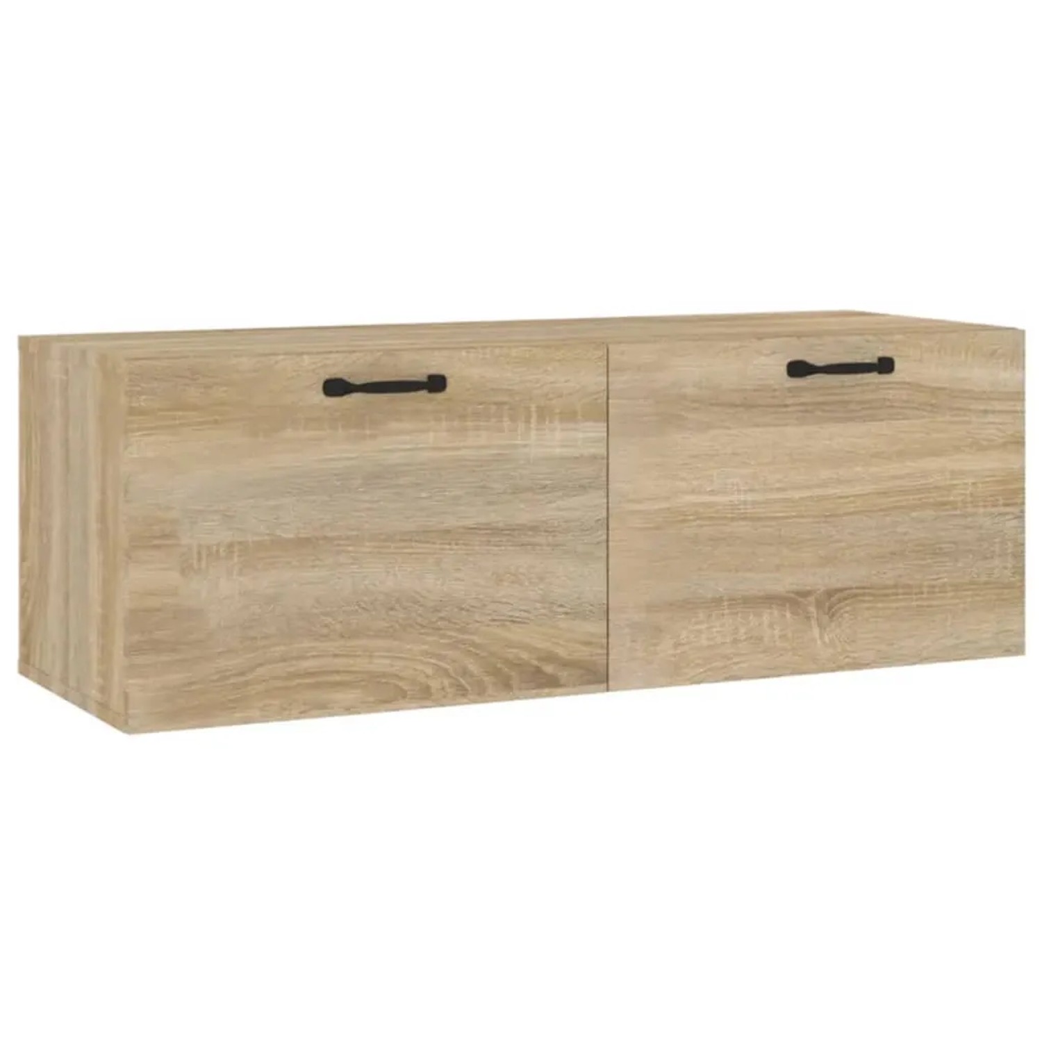 vidaXL Wandschrank Sonoma-Eiche 100x36,5x35 cm Holzwerkstoff Modell 2