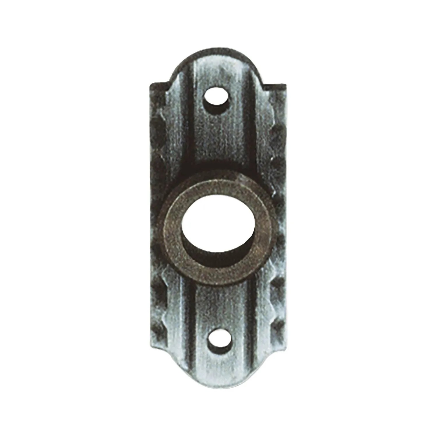 SCHÖSSWENDER Drückerrosette 28x70 mm Ansatz 18 mm Schwarz Passiviert