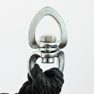 Detailaufnahme: Aufhängung für deluxe4home Hängesessel mit Seil.