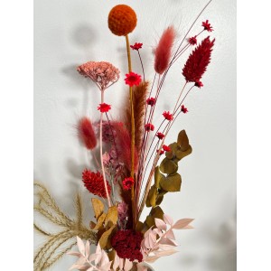 Lykke&You Trockenblumenstrauß Mini Sunset Glow