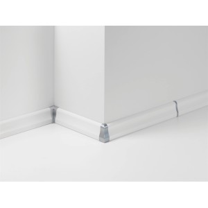 Parador Innenecken Typ 2 SL 4 in Alu-Optik für Sockelleisten.