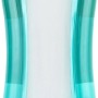 Türkisfarbene Bestway Aqua-Lounge Wasserhängematte mit Netzliegefläche.