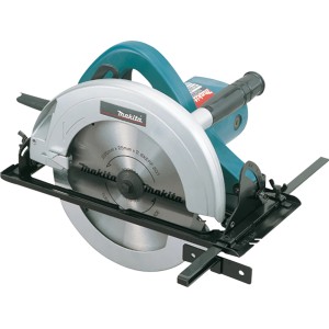 Makita Handkreissäge N5900BJ mit 235 mm Sägeblatt und blau-silbernem Gehäuse.
