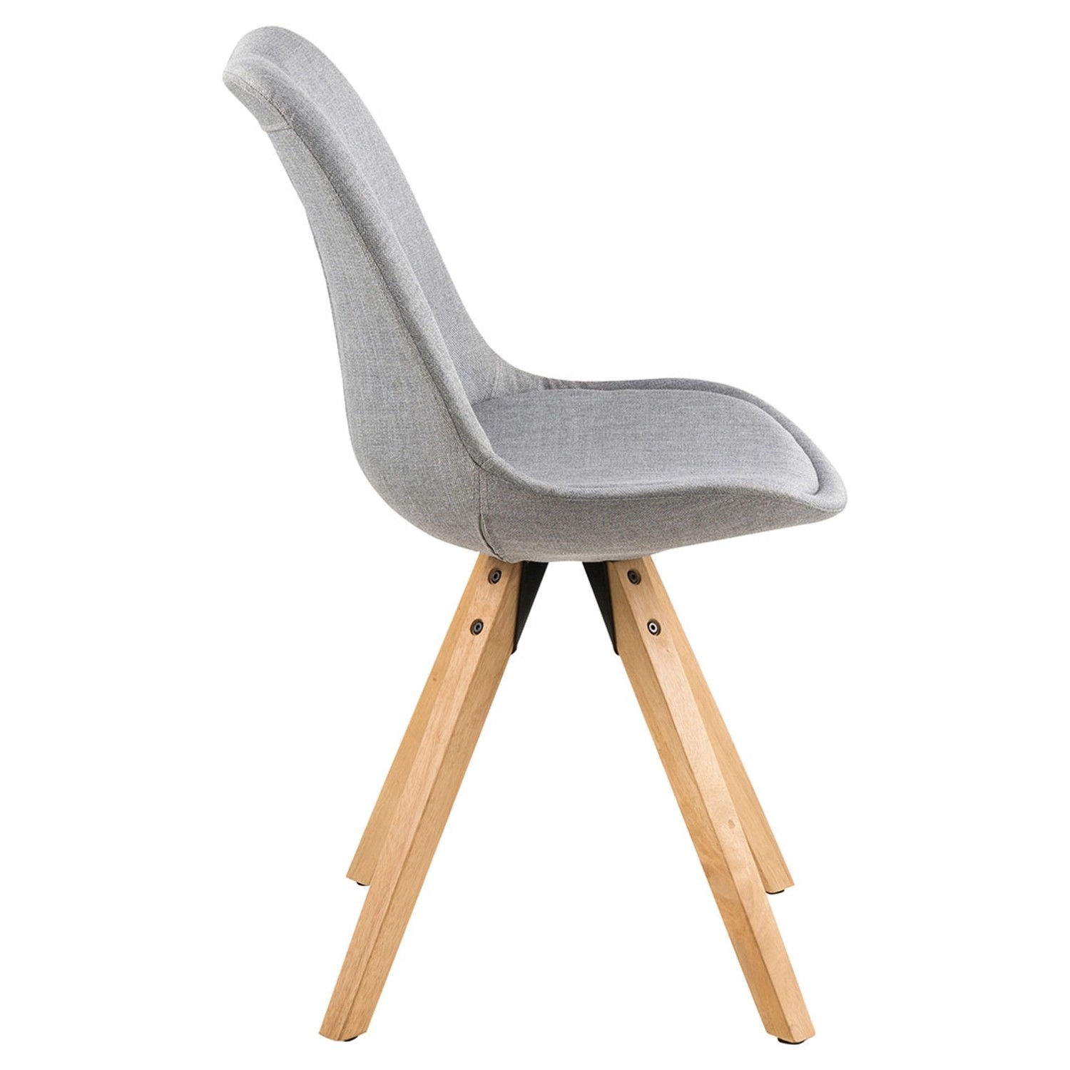 ebuy24 Dima Esszimmerstuhl Stoff Grau günstig online kaufen