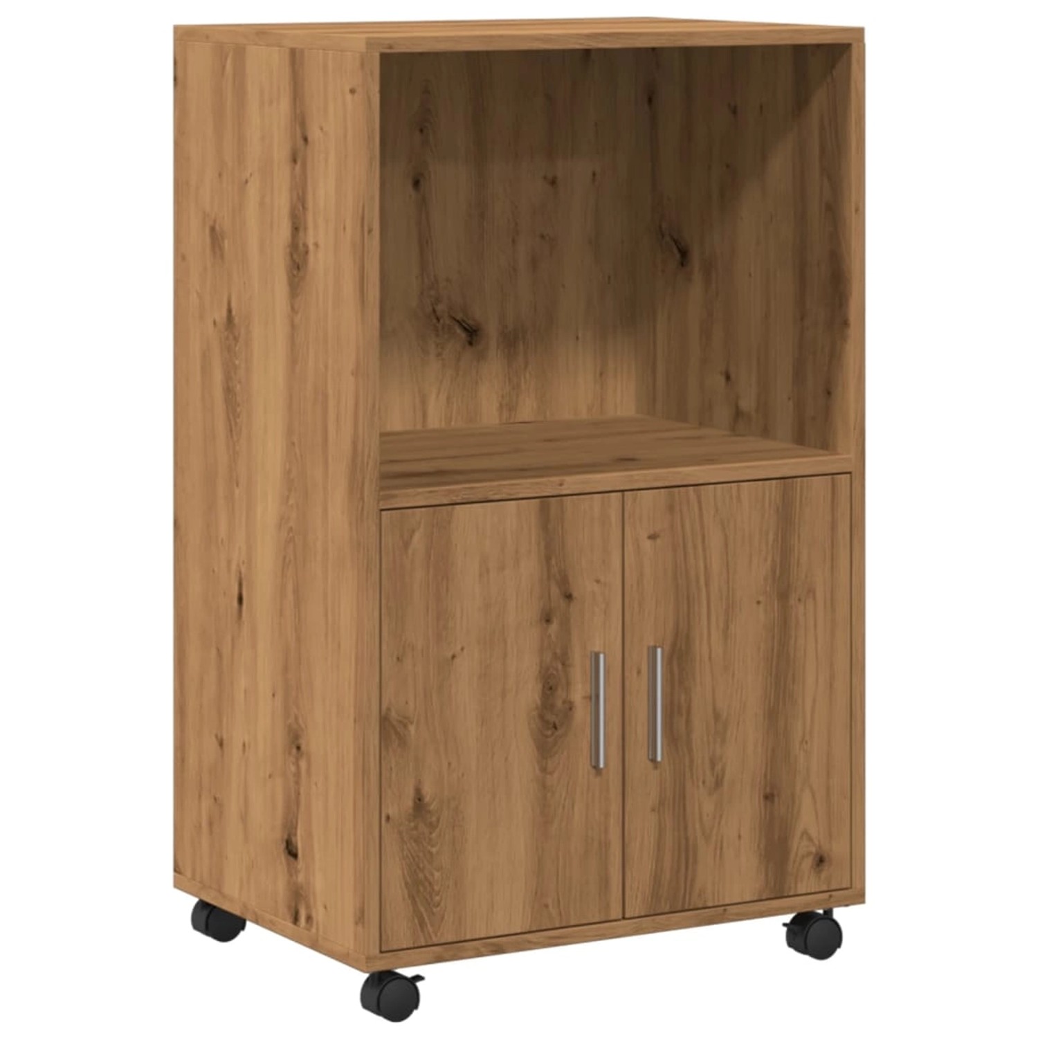 vidaXL Rollschrank Artisan-Eiche 55x40x91 cm Holzwerkstoff 853190