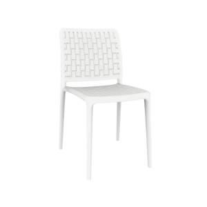 Papatya Stuhl Fame-S  Weiß 01