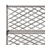 DELUKE Rankkasten Pflanzgefäß ELOT Aus Rattan Grau 3 Töpfe 83x30x130cm Hochbeet Rankgitter Pflanzkasten Blumenkasten Rankhilfe_5