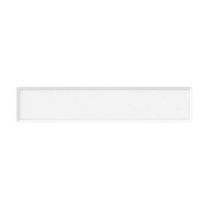 Modernes, weißes Osram LED-Panel Planon Easyfix aus Kunststoff. Rechteckige Form, gleichmäßige Beleuchtung.