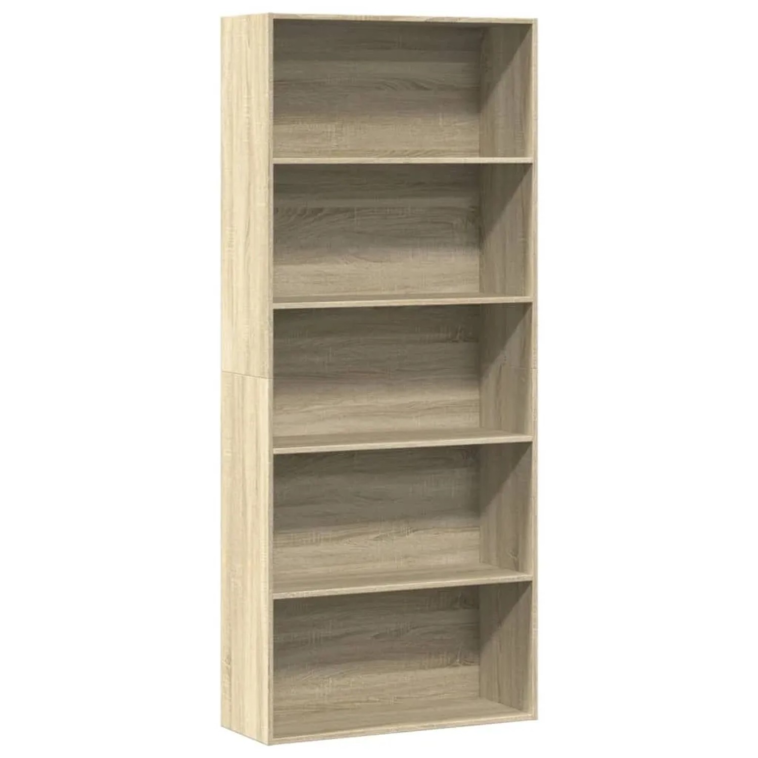 vidaXL Bücherregal Sonoma-Eiche 80x30x189 cm Holzwerkstoff 3314671 günstig online kaufen