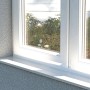 Fensterbank, befestigt mit Fischer Dicht Kleber, 80ml. Kleber für Glas, Fliesen, Emaille und Kunststoffe.
