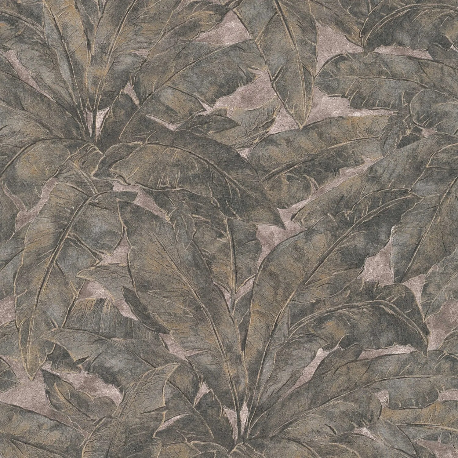 Tadessi Tapete Floral M1-No.284 Vliestapete in Silber
