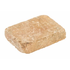 Diephaus Pflasterstein Collo Sandstein, 21x14x7 cm, mit gebrochenen Kanten.