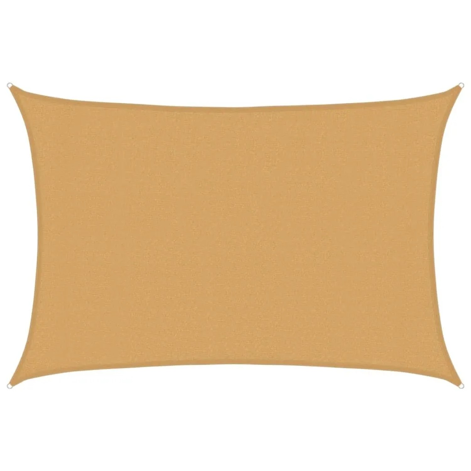 vidaXL Sonnensegel 160 g/m² Rechteckig Sandfarben 3x5 m HDPE 4002041 günstig online kaufen