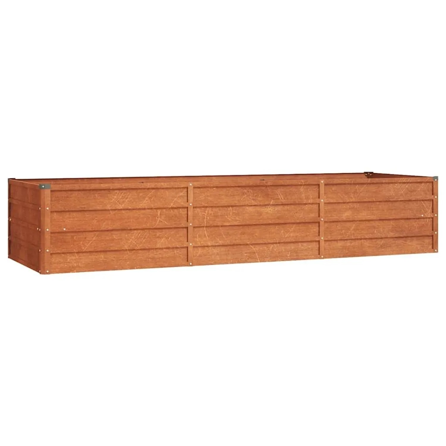 Furnicato Hochbeet Rostig 240x80x45 Cm Cortenstahl