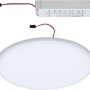 Rundes, dimmbares Paulmann LED-Einbaupanel Veluna VariFit, 21W, für flexible Montage.
