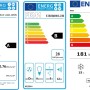 Energieeffizienzlabel für PKM Backofen, Dunstabzugshaube und Kühlschrank.