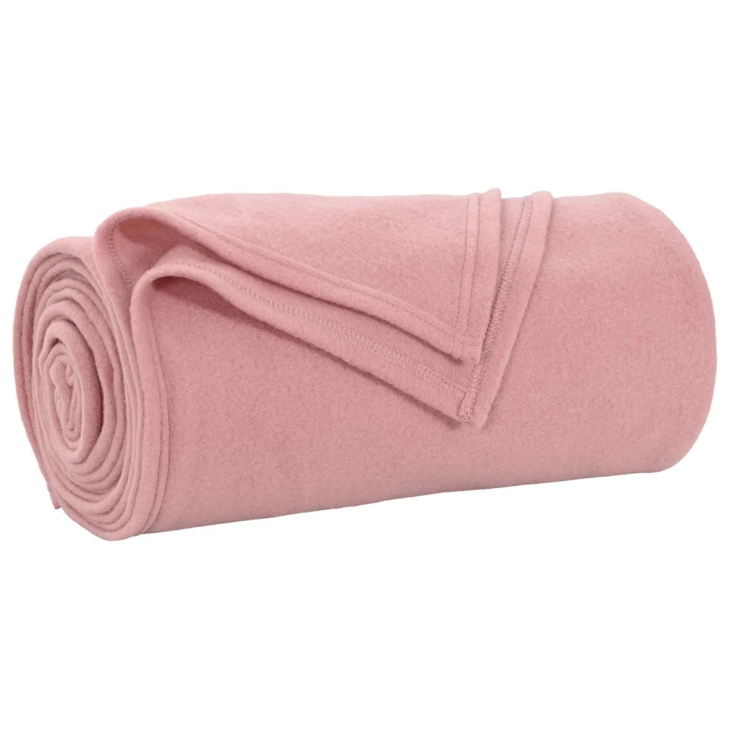 vidaXL Wohndecken 24 Stück Rosa 170 x 130 cm Fleece 42017121