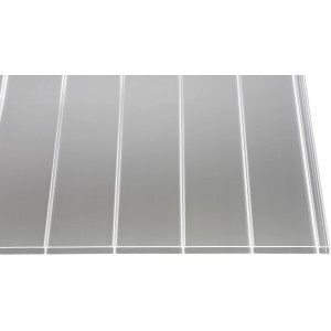 Klare Acryl Hohlkammerplatte Panorama, 5000x1200mm, für Kunststoffbedachung.