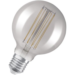Osram LED-Leuchtmittel E27 Globeform, 11W, extra warmweiß, 500lm, 13,8x9,5cm (H x Ø)