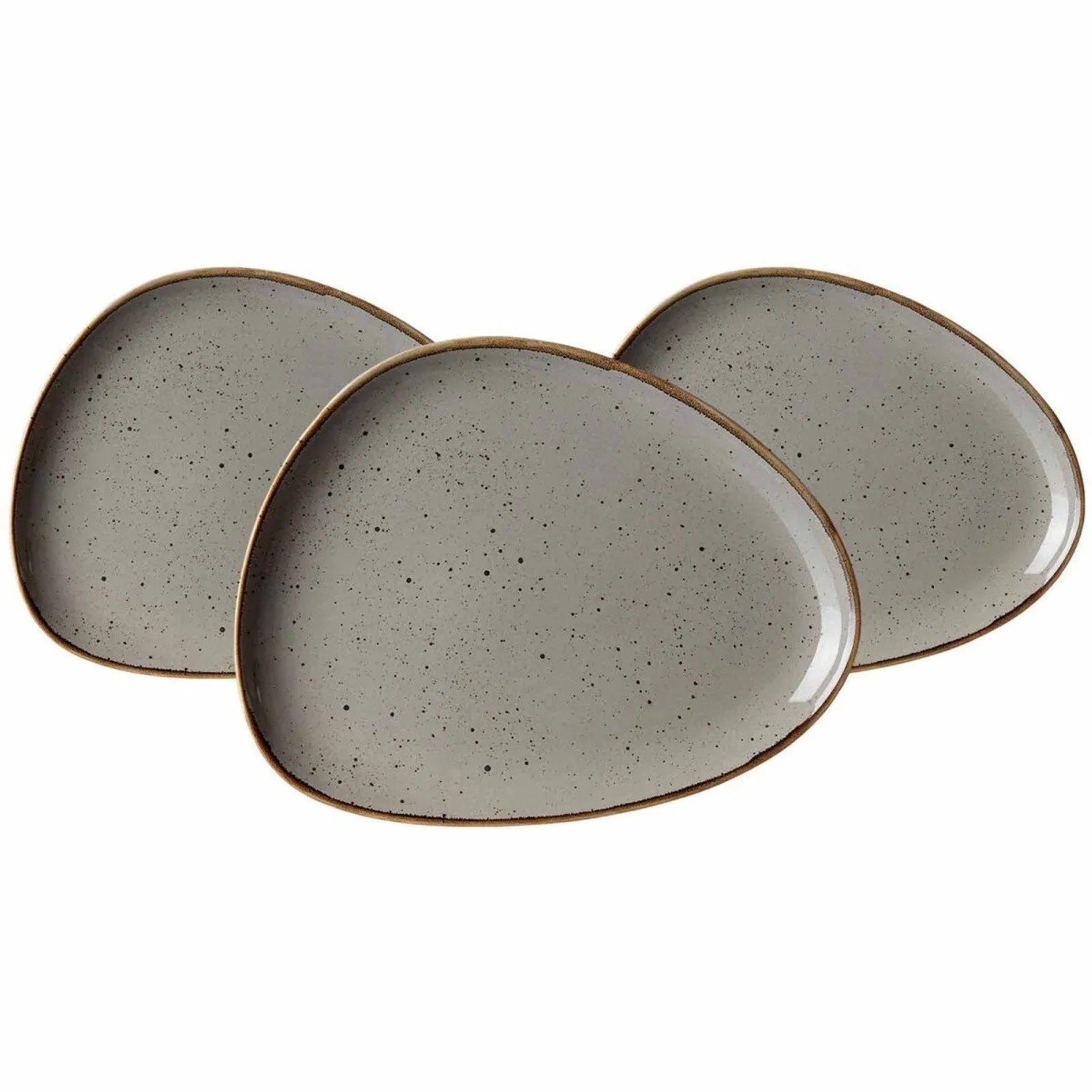 Ritzenhoff & Breker Taste Speiseteller 31 x 24 cm 3er Set