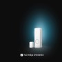 Philips Hue Secure Kontaktsensor, 7 cm, Weiß für Kameraüberwachung. Smarter Tür- und Fenstersensor.