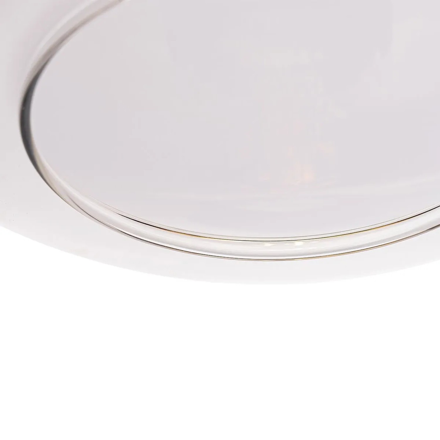 QAZQA Design Hängelampe Schwarz mit Gold und Rauchglas 4 Flammig Kyan