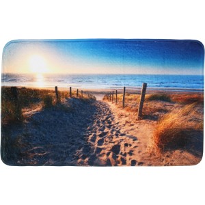 Sanilo Badteppich Düne 50x80 cm mit Dünen-Motiv und Strand.